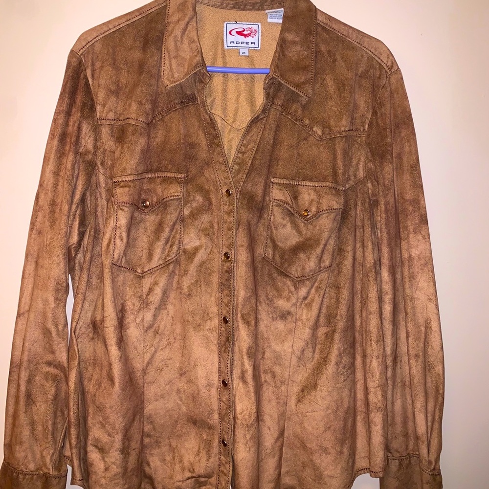 Collared Roper Top
